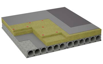 considerations of Two Waters flat roofing insulation
